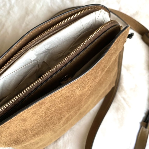 NWT Rebecca Minkoff Suede Crossbody - Picture 7 of 10